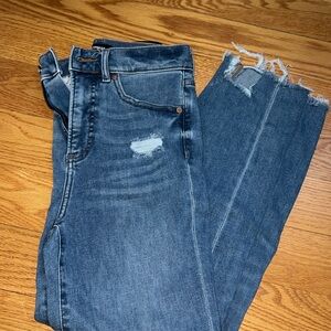 Express mom Jean super high rise